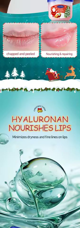 Christmas Gift Box,Lip Balm 4PCS/box Lip Makeup Set,