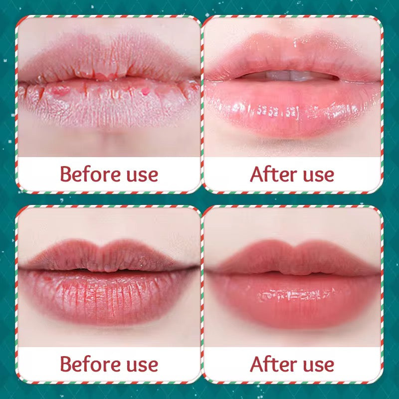 Christmas Gift Box,Lip Balm 4PCS/box Lip Makeup Set,