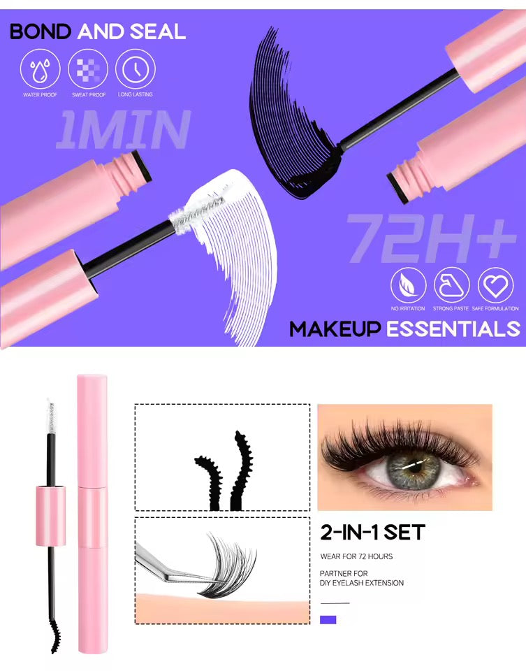 1PC 3D Eyebrow Shaping Gel, Lasting, Waterproof, Quick-Dry, Sweat-Resistant, Transparent Finish, Daily Makeup